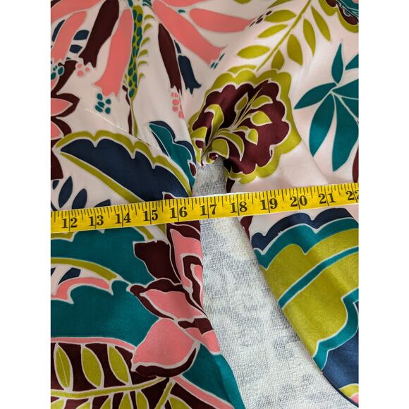 NWT Meghan Los Angeles 100% Silk Kimono Mini Dress Size 6 - Picture 11 of 14